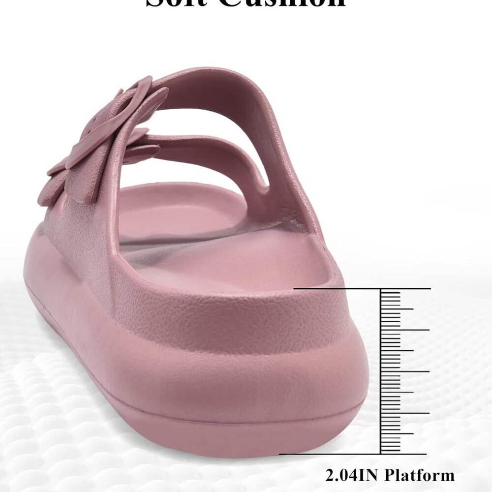 Women’s Cloud Slides Arch Support Platform Sandal… - image 4